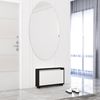 купить Полка для обуви Mobildor-Lux Leo Slim 50x16x47H cm Anthracite/White в Кишинёве 