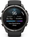 cumpără Ceas inteligent Garmin Fenix 9 Pro, 51mm, CnGyDLCTi, Bk/Pbl bd (010-04337-16) în Chișinău 
