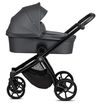 купить Детская коляска Tutis 2in1 MIO PLUS Leather 2/1 Dark Grey 021 (1232021) в Кишинёве 