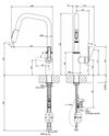 cumpără Bateria bucătărie Gessi 60972-707 Black Metal Br PVD în Chișinău 
