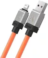 cumpără Cablu telefon mobil Baseus CAKW000407 CoolPlay Series USB-A to Lightning 2.4A 12W 1m, Orange în Chișinău 