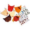 купить Оригами с наклейками "Бумажные животные" DJECO в Кишинёве 