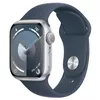 купить Смарт часы Apple Watch Series 9 GPS 41mm Silver - M/L MR913 в Кишинёве 