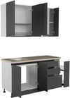 cumpără Mobilă pentru bucatarie ArtFlame GOLA Storm Grey (1.6 m.l.) în Chișinău 