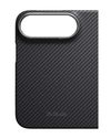 cumpără Husă pentru smartphone Pitaka Edge iPhone 18 Fold (Protectie spate) (Black Grey), KI1801F în Chișinău 