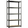 cumpără Raft de depozitare Xenos SmartLine 150x70x30cm Black în Chișinău 