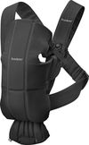 Marsupiu anatomic BabyBjorn Mini Black cu pozitii multiple de purtare 