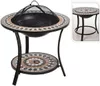 cumpără Grătar Holland 44834 Ambiance Барбекю круглый на ножках Mozaic D44cm, H58cm în Chișinău 