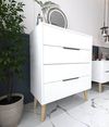купить Комод Trendy Flora-White, 78x95x45cm (GTR008145) в Кишинёве 