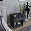 купить Тумбочка Trendy Sheridan, Antracit, 45x53x36cm в Кишинёве 