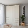 cumpără Dulap Smartex (15935) N17 180cm Ivory în Chișinău 