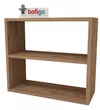cumpără Etajeră Nex Home Biblioteca multifunctionala, 55x20x52 cm, Stejar (13-06-02) în Chișinău 