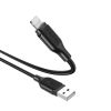 Кабель Borofone BX42 Silicone Lightning (1м) [Black]