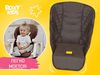 купить Стульчик для кормления Roxy Kids RCL-013CH Чехол универсальный для детского стульчика, шоколадный в Кишинёве 