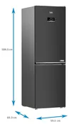 cumpără Frigider cu congelator jos Beko B3RCNA364HXBR1 în Chișinău 