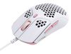 Gaming Mouse HyperX Pulsefire Haste, 400-16000 dpi, 6 buttons, 40G, 450IPS, 80g, White/Pink, USB 