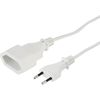 cumpără Prelungitor electric Hama 223261 Extension Cable With Euro Plug, For Indoors, 3 M, White în Chișinău 
