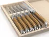 купить Набор ножей Laguiole Innovation Line 6 Steak Knives Oak Wood set 6 buc в Кишинёве 