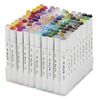 cumpără Set de creație miscellaneous MS_53455 Set de markere pentru sketching Meshu 100 culori, husa cu fermoar în Chișinău 