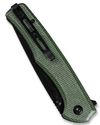 купить Нож походный Sencut S21012-3 Crowley, mâner Micarta verde, Button Lock в Кишинёве 
