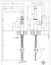 cumpără Bateria bucătărie Gessi 60950-031 Chrome în Chișinău 