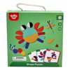 купить Головоломка Tooky Toy TF585 Jucărie din lemn Shape Game, 57306 в Кишинёве 