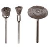 купить Набор головок, бит, насадок Wolfcraft 2114000 Set de mini-perii din sarma de otel в Кишинёве 