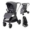 купить Детская коляска Chicco 87136450000 Bellagio, Black Satin в Кишинёве 