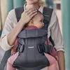 Анатомический рюкзак-кенгуру BabyBjorn One Air Anthracite 3D Mesh 