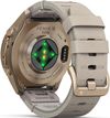 cumpără Ceas inteligent Garmin Fenix 9 Pro, 43mm, inReach, Gold, Lthr White bd (010-04335-41) în Chișinău 