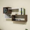 cumpără Raft decorativ Hanah Home Afro White Walnut în Chișinău 