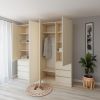 cumpără Dulap Smartex (15953) N17 220cm Ivory în Chișinău 