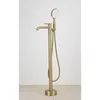 купить Смеситель для ванны Gappo G3006-3 Satin Gold cada Freestanding в Кишинёве 