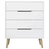 купить Комод Trendy Flora-White, 78x95x45cm (GTR008145) в Кишинёве 