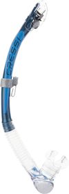 cumpără Accesoriu pentru înot Cressi-Sub Tub inot ALPHA ULTRA DRY SNORKEL sil.clear/tube blue azure (ES258020) în Chișinău 