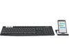 cumpără Logitech K375s Black Multi-Device Wireless Keyboard and Stand Combo, Graphite/OffWhite, Bluetooth, 920-008184 (tastatura fara fir/беспроводная клавиатура) în Chișinău 