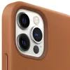 купить Чехол для смартфона Apple iPhone 12 Pro Max Leather Case with MagSafe Saddle Brown MHKL3 в Кишинёве 