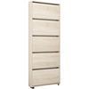 купить Полка для обуви Mobildor-Lux Leo Slim 80x16x203H cm Sonoma в Кишинёве 