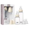 купить Поильник BIBS 50181216 Set Grow&Flow Ivory (2 biberoane cu tetine din silicon, flux incet, mediu si rapid) в Кишинёве 