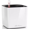купить Цветочный горшок Lechuza Cube Glossy 14, White в Кишинёве 