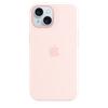 iPhone 15 Silicone Case with MagSafe - Light Pink 