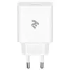 купить Зарядное устройство сетевое 2E 2E-WC1USB18W-W USB-A QC3.0 3A, Max 18W, white в Кишинёве 