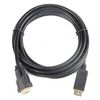 Cable  DP to DVI 3.0m, Cablexpert, "CC-DPM-DVIM-3M", Black 