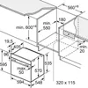 купить Встраиваемый духовой шкаф электрический Bosch HBA5560S0 в Кишинёве 