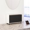 cumpără Raft pentru încălțăminte Mobildor-Lux Leo 50x27x47H cm White/Anthracite în Chișinău 
