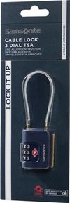 купить Аксессуар для багажа Samsonite Ta Revolution Cablelock 3 Dial TSA Albastru Inchis (155576/1549) в Кишинёве 