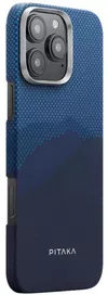 купить Чехол для смартфона Pitaka Tactile Woven case for iPhone 16 Pro max Over the horizon (KI1602POTH) в Кишинёве 