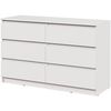 cumpără Comodă MebelStar NEO 6S 120x43x75.5 White (MBS-1081) în Chișinău 