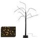 Copac decorativ 120cm, 300LED, alb-cald