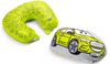 cumpără Pernă turistică Skoda 6U0069620B Подушка дорожная детская 2 в 1 (Mamba Green) în Chișinău 
